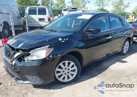 2017 Nissan Sentra S/Sl/Sr/Sv из США, поврежденный, VIN 3N1AB7AP6HL669863